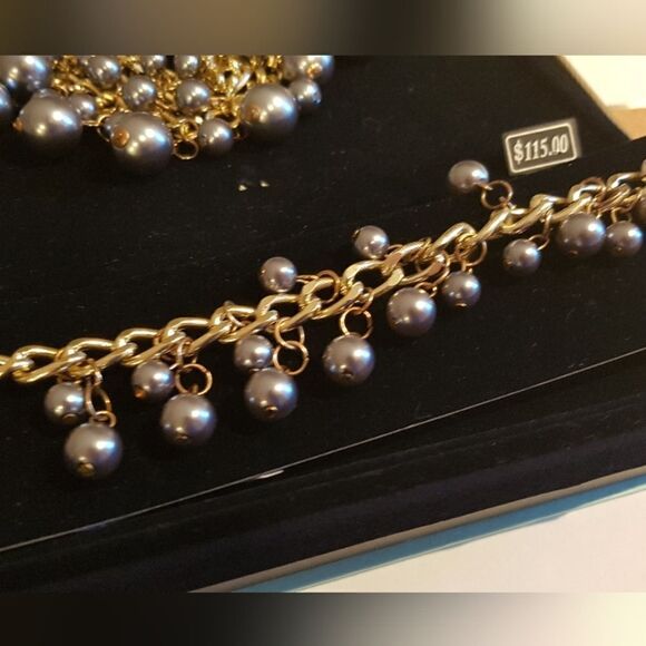 Bella Del Mar BNIB ~ STUNNING  SET Necklace Bracelet and Earrings - Picture 12 of 16